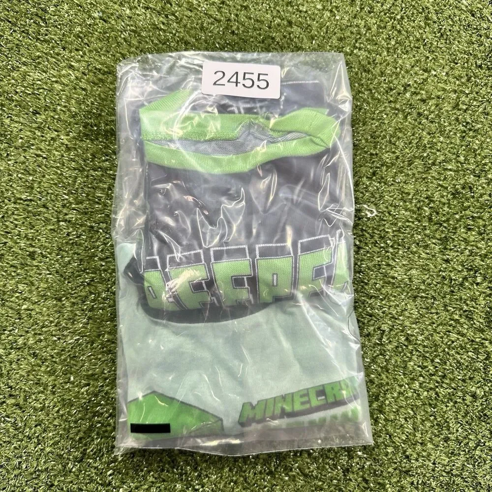 Lot Of 2 Kids Minecraft Pjs Size 8